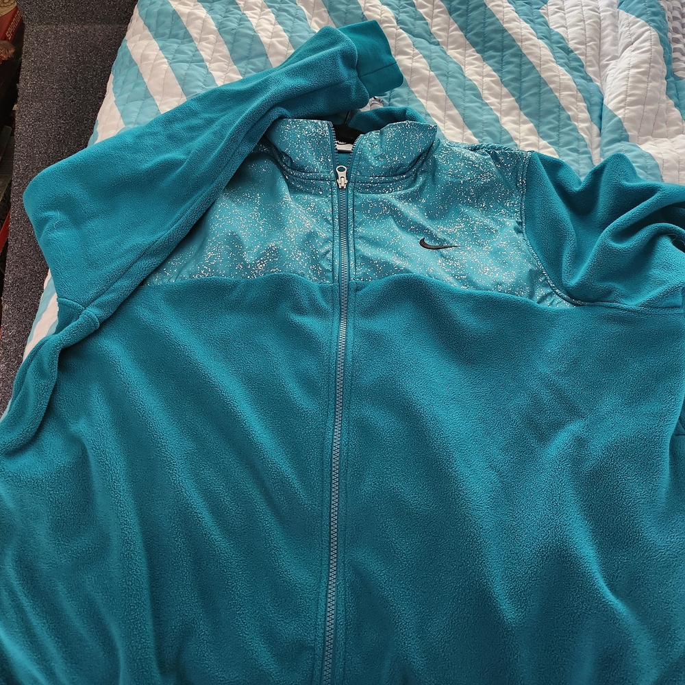 Nike Blue Fleece Jacket